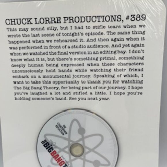 Big Bang theory TV Academy DVD 2012 Emmy Awards New Rare - Picture 2 of 6